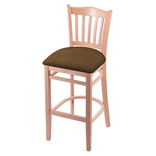 25" Counter Stool, Natural Finish, Rein Thatch Seat